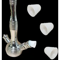 BAYLI 4er Set Schlauchdichtungen Shisha Universal Dichtung für Wasserpfeife