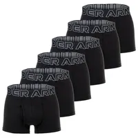 Under Armour Boxershort 6er Pack in Schwarz XL