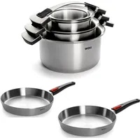 WOLL "Concept Pro" Topf-/Pfannen-Set 5-teilig -2x Bratpfanne + 3x