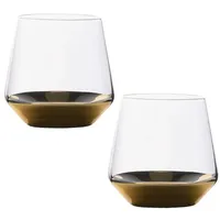 Intirilife Wasserglas, Transparent, Glas, 0.35 L, leicht zu reinigen,