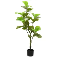 VidaXL Ficusbaum Künstlich 30 Blätter 125 cm Grün