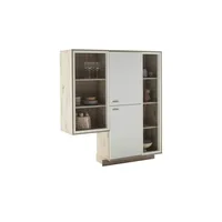 MCA Furniture Highboard Santerno ¦ holzfarben ¦ Maße (cm):
