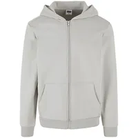 URBAN CLASSICS Cozy Zip Hoddies in Grau, L