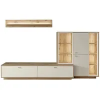 MCA Furniture Wohnwand SANTERNO - braun