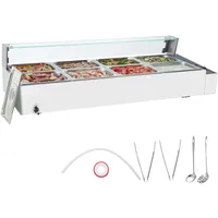 Vevor kommerzieller Speisenwärmer 8 Behältern (je 8 Qt /
