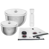 Zwilling Aufbewahrungssystem Fresh & Save BOWLS silber/weiß 18 cm/24