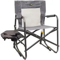 GCI Outdoor GCI Freestyle Rocker mit Seitentisch heathered indigo