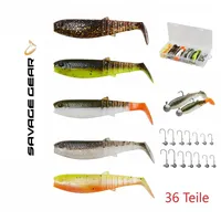 Savage Gear Köderset Cannibal Shad Kit 5,5 & 6,8,
