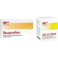 Apo-discounter.de Schnupfen Sparset - Ibuprofen + All in one