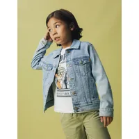 NAME IT Jagger 3720-az Jeansjacke - Light Blue Denim