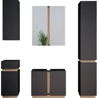 Vicco Gloria 5-tlg. Anthrazit/Sonoma