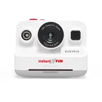 Easypix InstantFUN Digitale Sofortbildkamera Weiß