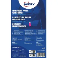 Avery Zweckform Einlassbänder 500 Stück