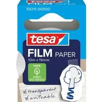 Tesa Paper Klebefilm transparent 19,0 mm x 10,0 m