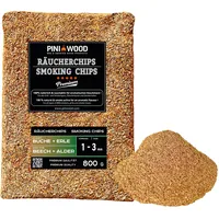 PINI Räucherchips Buche und Erle 1-3 mm gemischt 800