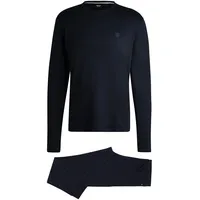Boss Herren Schlafanzug, lang - Relax Long Set, Pyjama,
