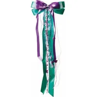 NESTLER Schultütenschleifen türkis, lila, Perlen,