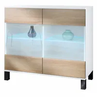 Vladon Kommode Bari V3 (Moderner Küchenschrank, mit 2 großen