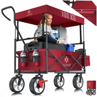 Kesser GT9000 Bollerwagen Bordeaux
