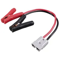 TRU Components Hochstrom Batteriesteckverbinder auf Batteriepolklemme TC-12195684 Schwarz, Rot