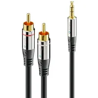 Sonero 2x Cinch auf 3,5mm Audio Kabel 1,0m