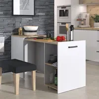 Vicco Adam 60 x 78 x 50,4 cm Greige/Artisan-Eiche