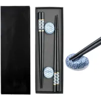 Paderno Intirilife Essstäbchen Essstäbchen-Set Schwarz