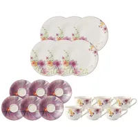 Villeroy & Boch Mariefleur Basic Espressoservice 18er Set Geschirr