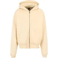 Def Zip-Kapuzenpullover in beige M