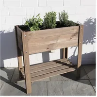 Dynamic24 Holz Hochbeet 80,5(B) x 78,5(H) x 40cm(T)