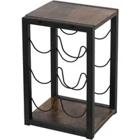 ML-Design Weinregal für 6 Flaschen 24x21x37,5 cm, Freistehendes aus