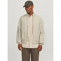 JACK & JONES Charge Bomberjacke Moonbeam XL