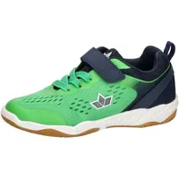 LICO Unisex Kinder Key Vs Hallenturnschuhe, Grün Marine, 28