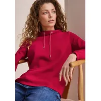 Cecil Langarmshirt, mit Funnelneck Cecil granita red XS (36)