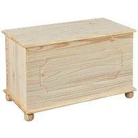 VCM ebuy24 Truhe Emop Holz 89 x 47 cm