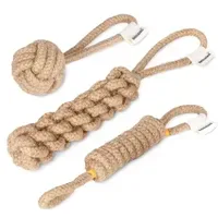 Rudelkönig Seilspielzeug 3er Set beige
