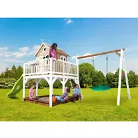 Axi Spielhaus Liam 613 x 277 cm Braun