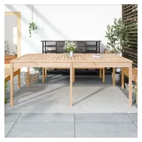 VidaXL Gartentisch 203,5x100x76 cm Massivholz Kiefer