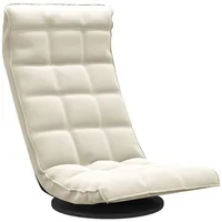 VidaXL Bodenstuhl Drehbar Creme Samt