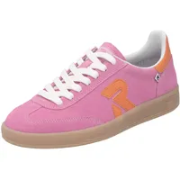 Rieker Damen San Diego W2200 Sneaker Low, Rosa, 43