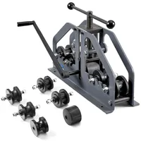 Vevor Rohrrollenbieger max. 1-1/2 manueller Rohrbieger mit 6 Matrizen,