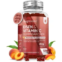WeightWorld Eisen & Vitamin C Gummibärchen - 2 Monate