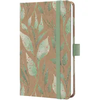 Sigel J6802 Wochenkalender 2026 A6, mintgrün, gold, Hardcover aus