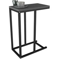 VCM Holz Beistelltisch Couchtisch im schlichten Industriestyle Maße ca.