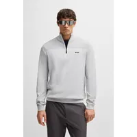 Boss Green Strickpullover »Momentum-X_QZ«, mit Reißverschluss, Gr. XL, Light/Pastel