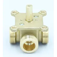 ETA 3-wege-mischer AG 1" Messing-Gehäuse, Außengewinde