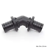 Rehau Winkel Rautitan PX 20x20mm, 45 Grad, Ppsu