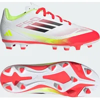 Adidas F50 Club FG/MG Kids Fußballschuhe, Cloud White/Core Black/Solar