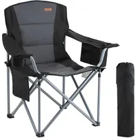 Vevor Campingstuhl Klappstuhl mit Getränkehaltern & Tragtasche 158 kg