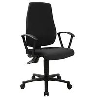 TOPSTAR Bürostuhl MAXX 500, M500RG20 Stoff schwarz, Gestell schwarz